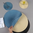 thumbnail image 4 of IPEWLEX Stylish Round Woven Table Mat,15 In, Waterproof Oil-Proof Heat Insulation,Ideal for Dining & Home Decor, 4 of 7