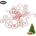 thumbnail image 2 of Christmas Decorations,60pcs Mini Christmas Ornaments Hooks, 60pcs/Pack Multi-Purpose Toys Tree Metal S Shape Hooks Ornament Hangers Christmas Tree Holder Decoration(A1), 2 of 3