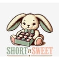 thumbnail image 4 of Short N Sweet Boy's White Crew Neck Short Sleeve Tee-XS, 4 of 4