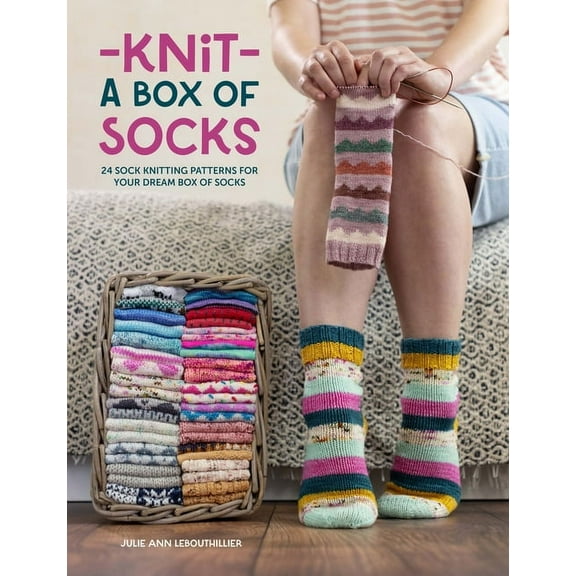 Knit a Box of Socks: 24 Sock Knitting Patterns for Your Dream Box of Socks, (Paperback)