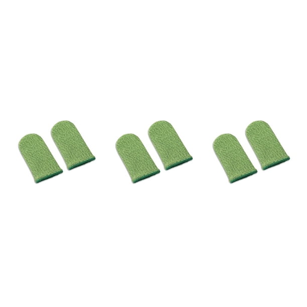 Injueey 2 piezas Fundas para juegos con punta de dedo Juego de teléfonos inteligentes sin costuras Operación suave Controladores Type1 NO1