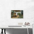 thumbnail image 2 of ARTCANVAS A North African Courtyard 1879 Canvas Art Print by Frederick Arthur Bridgman - Size: 18" x 12" (0.75" Deep), 2 of 9