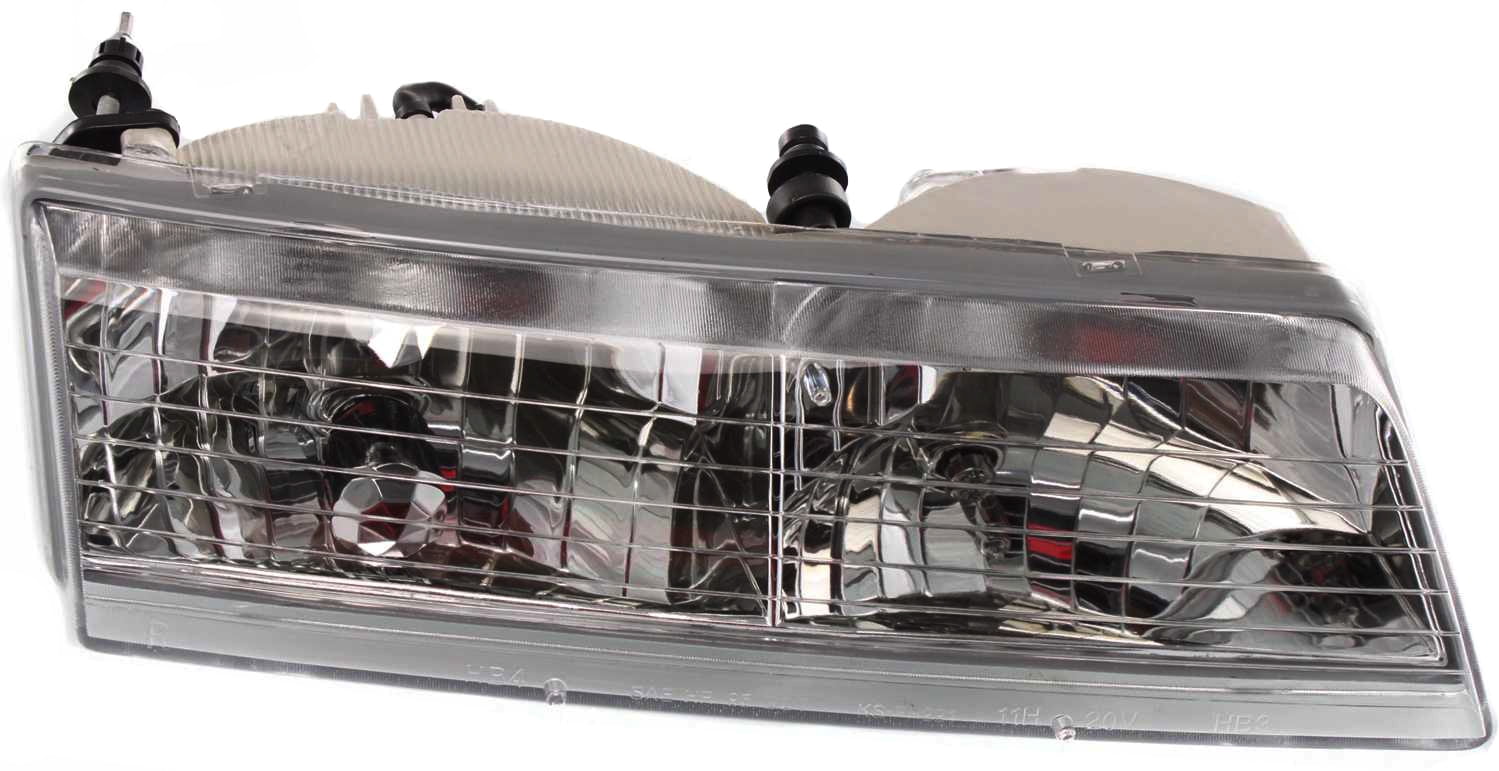 Headlight Compatible With 1995-1997 Mercury Grand Marquis Right Passenger Halogen With bulb(s)
