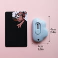 thumbnail image 2 of Cloud-Shaped Mini Utility Knife, 0.4-Inch Retractable Carbon Steel Blade, Portable Pocket Paper Cutter for DIY Arts and Crafts B#002 White, 2 of 7