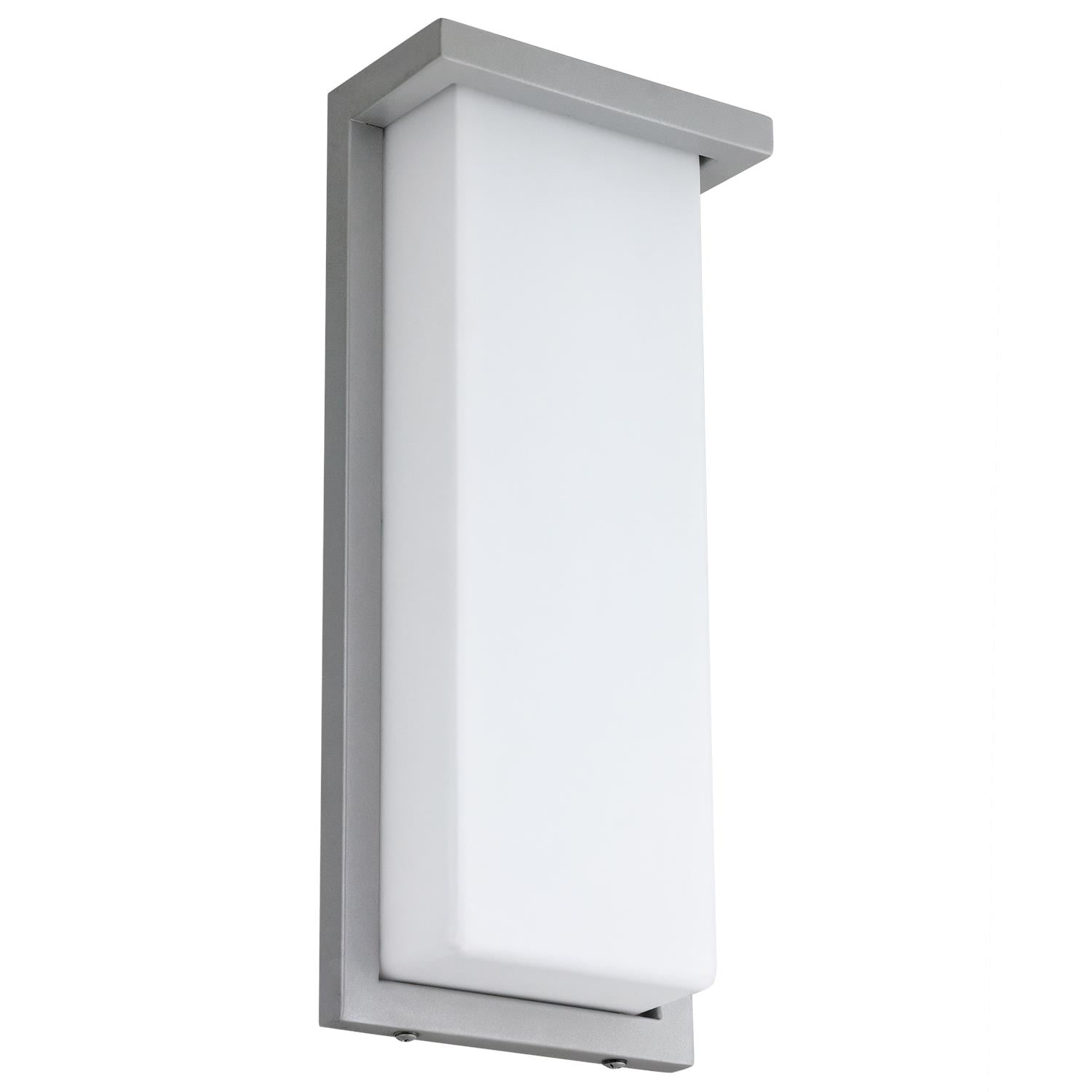 SUNLITE 12" 20w Rectangle LED Wall Sconce Fixture 3000KWarm White