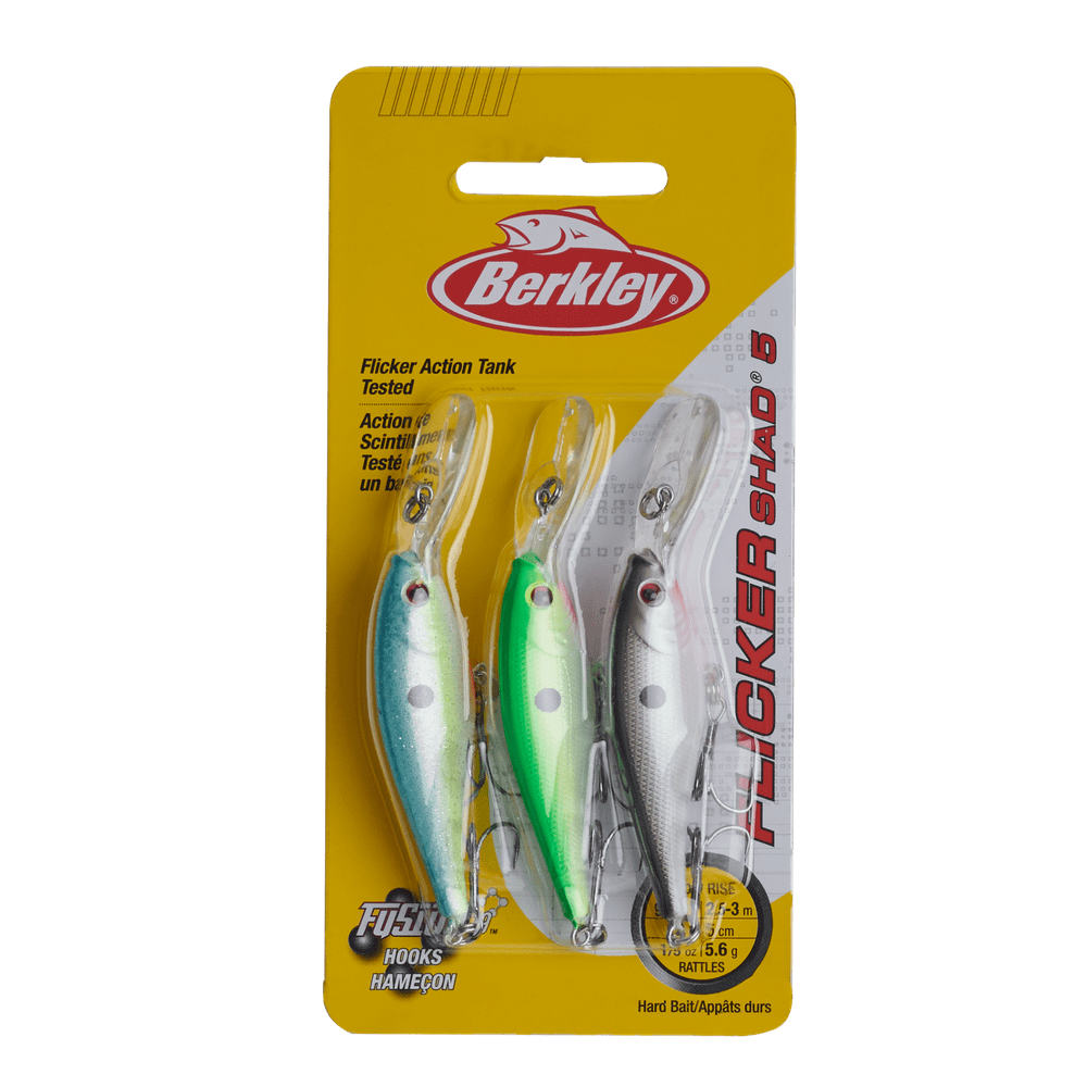 Berkley Flicker Shad Pro Pack Fishing Hard Bait - Walmart.com - Walmart.com