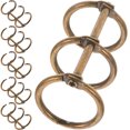thumbnail image 1 of 6pcs Loose Leaf Binders Scrapbook Book Clips Three-hole Segmented Binders for Office, 1 of 8