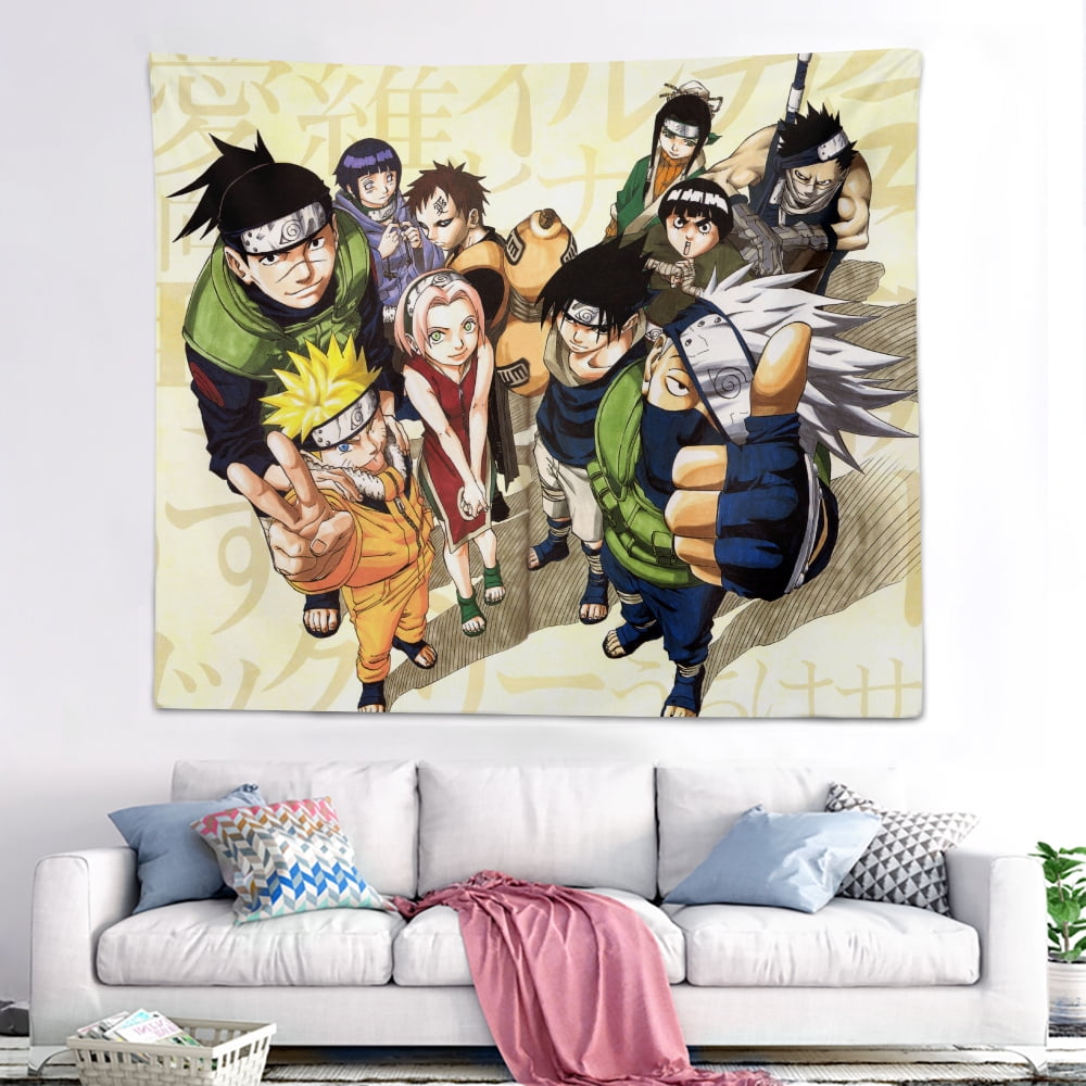 Naruto Tapestry Wall Hanging Wall Hanging Decor Boys Room Decor