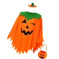 thumbnail image 3 of Poncho de calabaza para disfraz de cosplay, bonitos accesorios de calabaza para juegos de rol de mascarada. L con luz de noche, 3 of 9