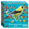 CraZArt 500Piece Songbirds I, 15 MultiShaped Jigsaw Puzzles