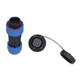 thumbnail image 3 of Aviation Plug Socket, Male Female Industrial Connector 250V SP20 Electrical  For Light Power For LED Lighting Equipment For Cable 8 Pin,9 Pin,10 Pin,12 Pin,14 Pin, 3 of 8