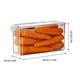 thumbnail image 2 of Contenedor transparente para refrigerador con tapa | Contenedor de plástico con cajón para organizar la cocina | Contenedores apilables para conservar frutas, verduras y sobras, 2 of 2