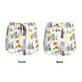 thumbnail image 3 of Balery New York Pantalones cortos deportivos para mujer con forro y dos bolsillos, elásticos, para entrenamiento, gimnasio, yoga-XX-Large, 3 of 7