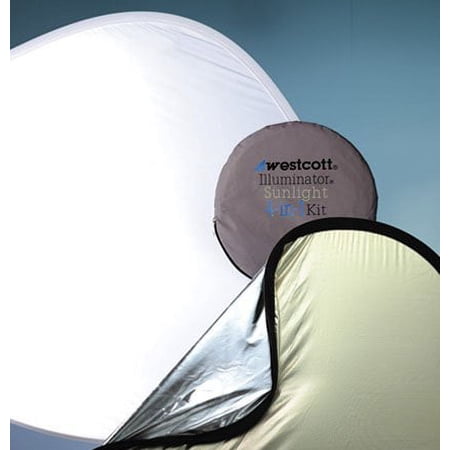 UPC: 0817967010368 | Westcott 1036 52-Inch 4-In-1 Sunlight/Silver Reflector Kit (Black)