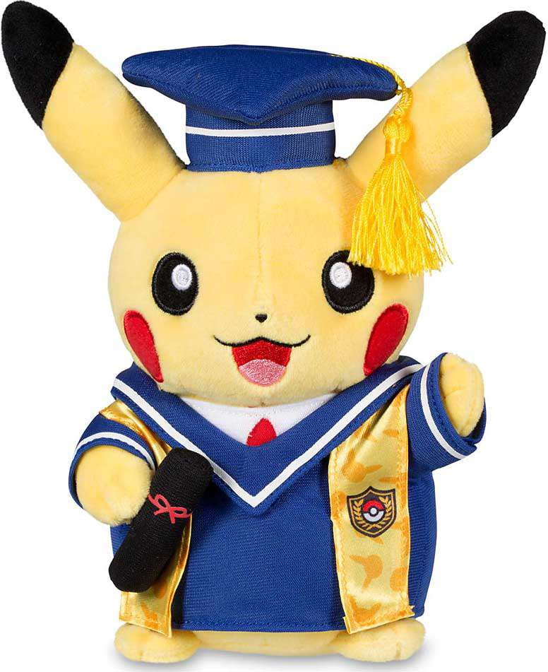 pokemon graduation plush