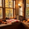 thumbnail image 6 of Halloween Sale Clearance!Fall Decorations for Home, Autumns Thanksgiving Flannel Throw Blanket 5 Cute Fall Patterns Plushs Blanket 70x100cm For Sofa Bed Camping Warm Light Weight Cover, 6 of 8