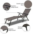 thumbnail image 5 of Costway Pool Chaise Lounge Chair Recliner Outdoor Patio Furniture Adjustable, 5 of 10
