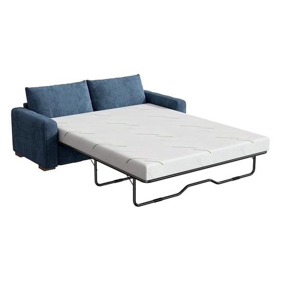 4 Inch Gel Memory Foam Sofa Mattress Full Size, Certified, with Removable Washable Cover, for Guest Rooms, Sofas, RVs & Boats