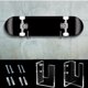 thumbnail image 4 of Soporte de pared de acrílico para exhibir patinetas, 2 pares, 4 of 8