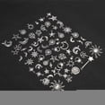 thumbnail image 4 of Accesorios para pulseras de bricolaje, 70 piezas de suministros para hacer joyas de plata tibetana con forma de sol, accesorios de joyería de notable claridad, 4 of 9