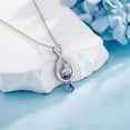 thumbnail image 2 of XATENJE Mermaid Necklace for Women 925 Sterling Silver Infinity Necklace Mermaid Jewelry Gifts, 2 of 6