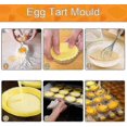 thumbnail image 4 of 250 Pcs Foil Trays Muffin Cases Disposable Aluminum Foil Cups Round Mini Egg Tart Cases Mold For Cake Tarts - Xingx, 4 of 5