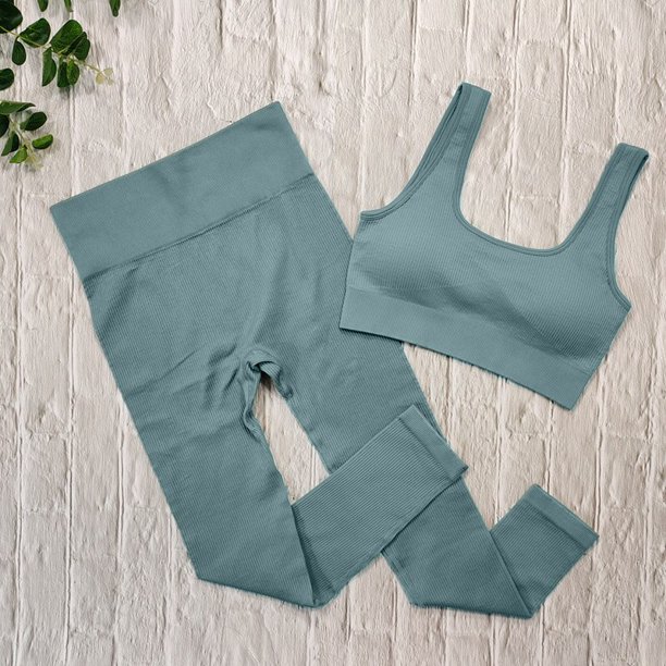 Mallas acanaladas sin costuras para Fitness, mallas deportivas para mujer, mallas de realce para entrenamiento, mallas a rayas para mujer, mallas sexis de cintura alta para gimnasio para mujer Tan Jianjun unisex