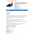 thumbnail image 2 of Front Lower Ball Joint - Compatible with 1999 - 2002 Suzuki Vitara 1.6L 4-Cylinder 2000 2001, 2 of 2