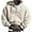 Khaki#80, variant on LIIPEE Men Hoodies Solid Color Long Sleeve Drawstring Zip Up Hooded Sweatshirt With Pockets Male Casual Travel Sweatshirts,Coffee,Xxxl