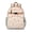 Beige-62, variant on Tropical Nautical Whale Students Backpack, Underwater Marine Life Ocean Sea Abstract Colorful Funny Cute Design
