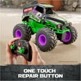 thumbnail image 5 of Monster Jam, Official Smash & Bash Grave Digger Remote Control Indoor & Outdoor Vehicle, 5 of 6