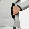 thumbnail image 6 of Nike Sportswear Tech Fleece Windrunner Men's Full-Zip Hoodie Color: Dark Grey Heather/Black Size: XS, 6 of 7