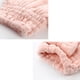 thumbnail image 3 of BRIGHTFUFU 2pcs Coral Fleece Drying Caps Absorción de agua Bowknot Gorro de ducha Secado de cabello Turbante (rosa y café), 3 of 7