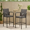 thumbnail image 4 of Noble House Delfina Ensemble de Tabourets de Bar - Multi Brun, 4 of 4