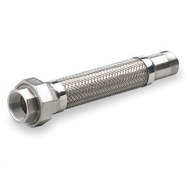 Hose Master Flexible Metal Hose Assembly,3/8"I.D.12" G037SMU120