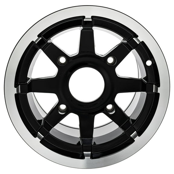 Polaris 1522160-067 Gloss Black Rear Cast 12X8 Rim Ranger 570 Crew 2014-2020