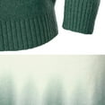 thumbnail image 7 of ZKCCNUK Men's Autumn And Winter New Men's Knitted Sweater Gradient Printing Turtleneck Warm Sweater Large Size Casual Knitted Sweater For Men, 7 of 7