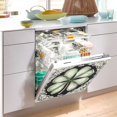 thumbnail image 5 of Dailycode Dishwasher Magnet Cover Magnetic Fridge Door Cover Home Kitchen Decor, Four Leaf Clover, 23"x 26", 5 of 6