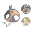 thumbnail image 1 of Arnés para perros pequeños, arnés para cachorros, arnés suave para perros y correa con cuello reflectante, 1 of 3