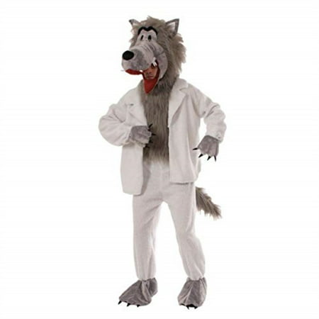 Forum Novelties Men's Wolf In Sheep's Clothing Plush Mascot Costume, Multi Colored, One Size