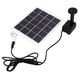 thumbnail image 3 of Bomba de agua solar para fuente de 3 W y 5 V, 120 l/h, para jardín, estanque exterior, 3 of 14
