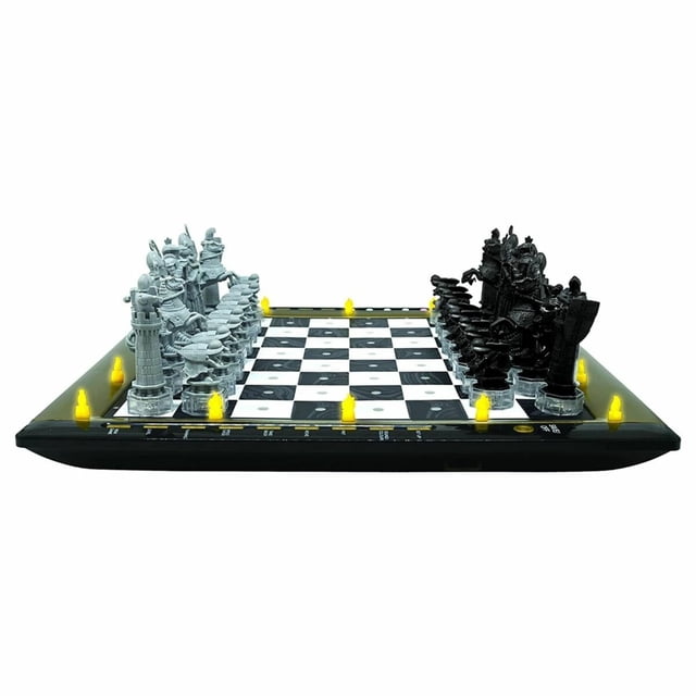 Lexibook Juego de Ajedrez Electrónico de Harry Potter con Teclado Táctil Plástico Negro