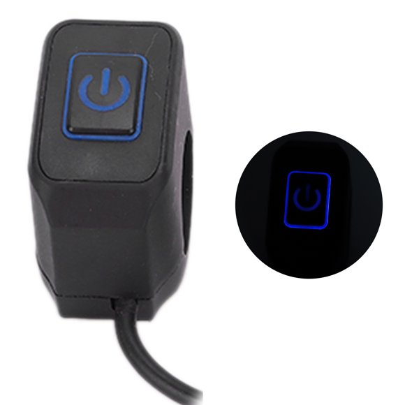 Botón de bicicleta, interruptor de manillar de motocicleta de 22 mm, interruptor de faro de bicicleta, interruptor de manillar diseñado para profesionales