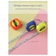 thumbnail image 2 of Mini Tape Measure with Free Steel Tape Measure Metric and English Dual System Portable Exquisite Hanging Buckle, 2 of 5