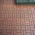 thumbnail image 4 of Plastic Interlocking Deck Tiles (10pcs Edge Trim+4pcs Corner/27-Pack/44-Pack) - 12"x12" Poolside Patio Tiles for Balcony, Backyard, Deck(Edge Trim Sold Separately, Tiles Only), 4 of 4