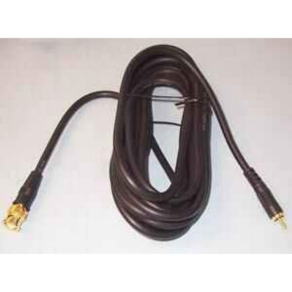 PRO SIGNAL - BNC to Phono (RCA) Male to Male Lead, 5m Black