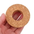 thumbnail image 5 of OULII 12Pcs Khaki Cork Lids with Hole for Mason Jars Terrariums and Hydroponic Vases, 5 of 7