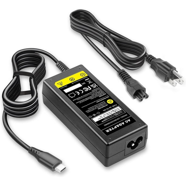 Cargador TREE.NB USB-C tipo C de 65 W para Thinkpad/Yoga, Dell