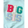 thumbnail image 3 of ATAIKU Kids Baby Girl Sweatshirt Sister Matching Tops Fall Winter Clothes - BIG SIS, 3 of 7