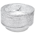 thumbnail image 1 of 50pcs 6.5 Inch Round Tin Pans Disposable Tin Pans Plates for Baking Cooking Serving Storing, 1 of 14